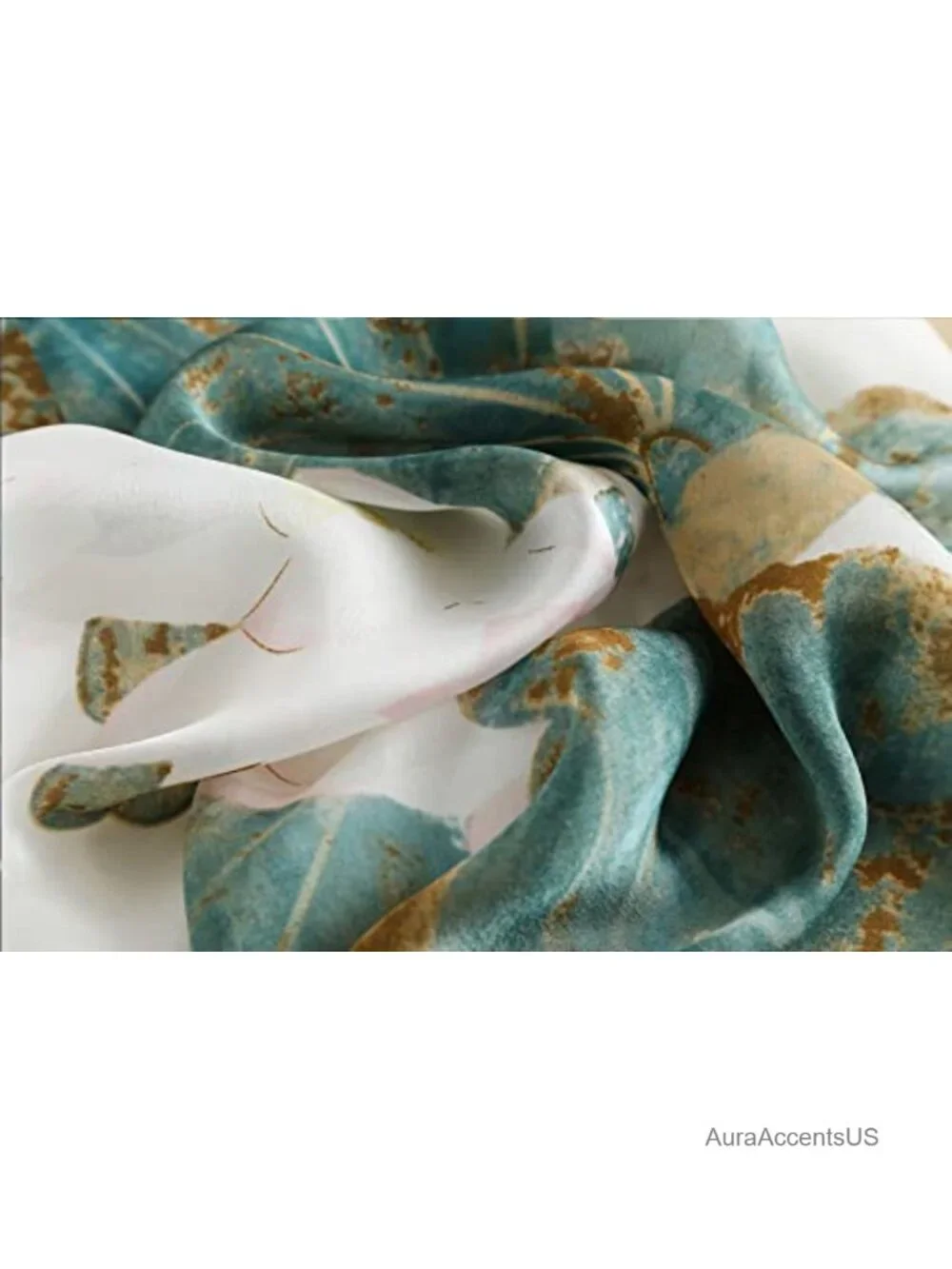 100% Polyester Satin Silk Feel Fashion Scarf Long Lightweight Shawl